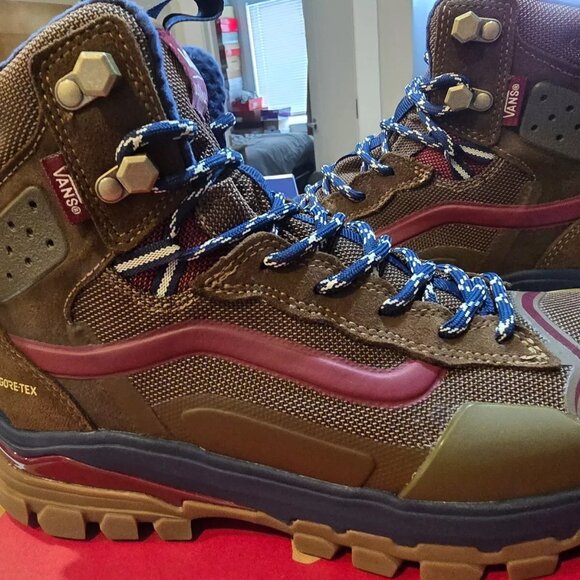 NEW Vans UltraRange EXO Hi GORE-TEX MTE-3 Waterproof Mens Shoe Boot BROWN SZ 8 - Picture 2 of 10